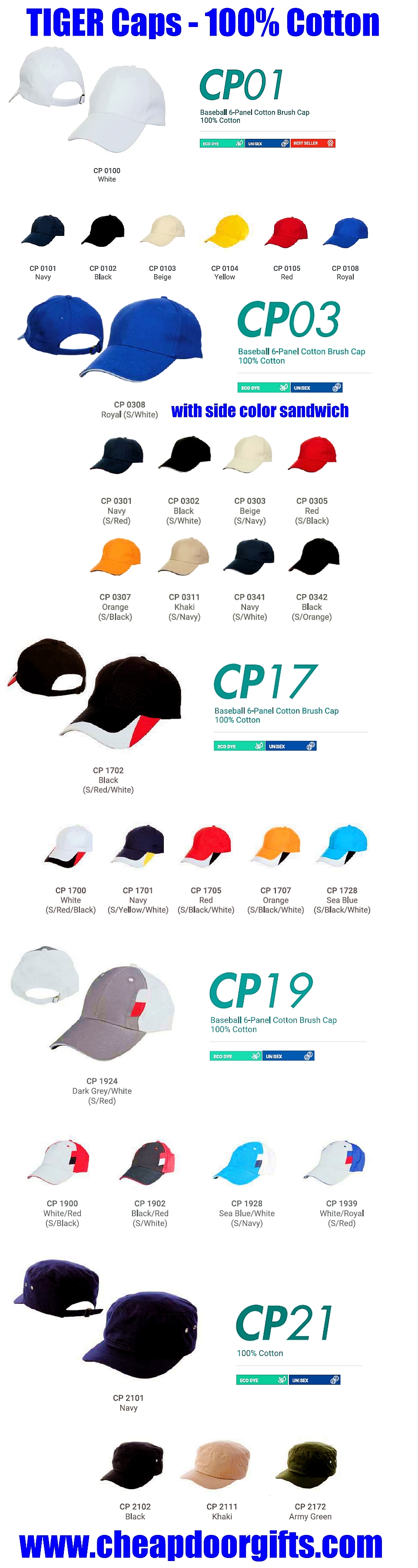 caps
