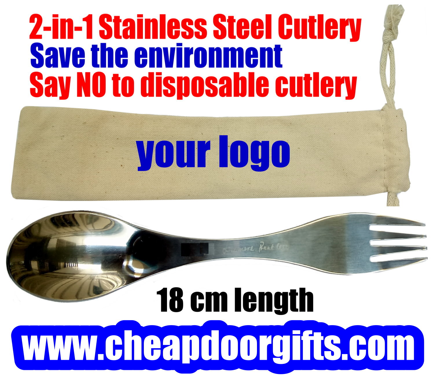 cutlery with logo