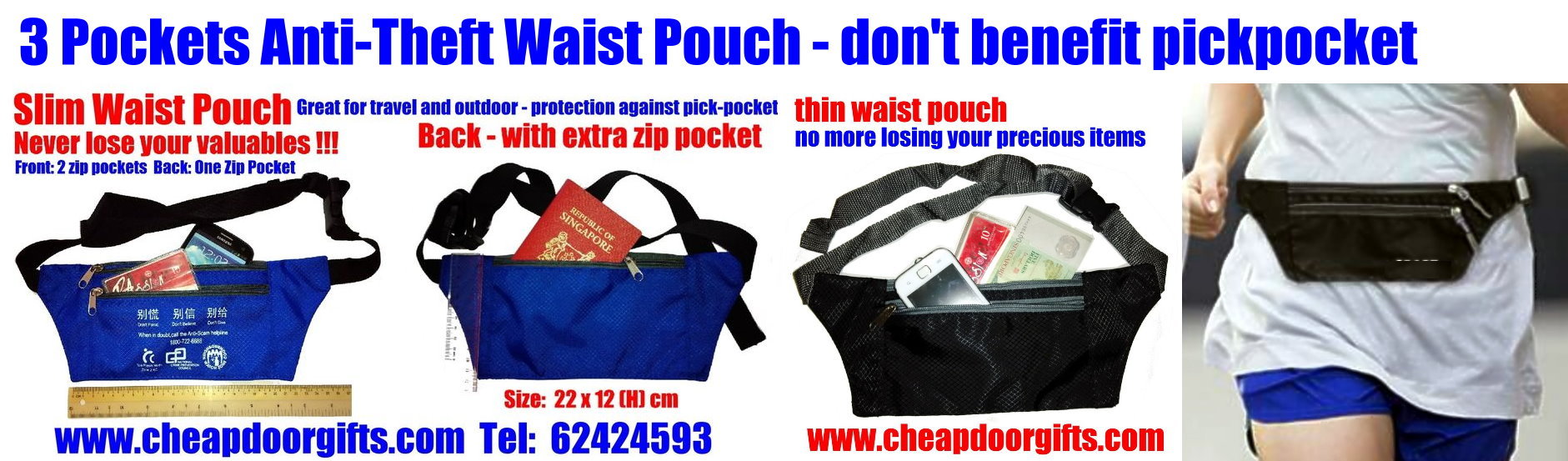 travel waist pouch
